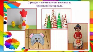 Визитная карточка программы дополнительного образования детей «Умелые ручки»