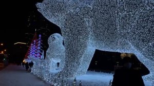 Медведи у Ростокинского Акведука в Москве