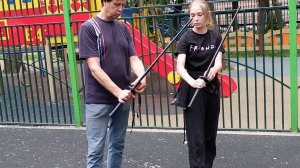 Школа фехтование катаной обучение кендзюцу: обучение выхватывания и вкладывания меча