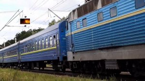 ЧС4-088 с поездом №45 Ужгород - Лисичанск