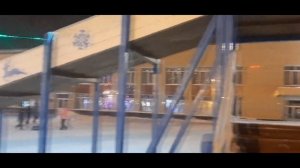 Центральная площадь Верхнеяркеево в Новый год. Гуляем в Яркеево. Ильгиз Шамратов.