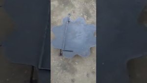 Сковорода из дисковой бороны своими руками