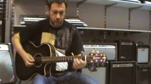 CRAFTER JTE 100CEQ/DBS electro-acoustic guitar
