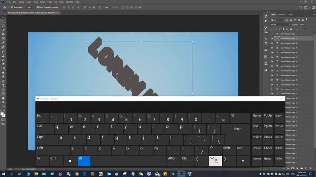 How to Make Long Drop Shadow Text Effect in Photoshop CC 2019 | PG Sazzad смотреть онлайн