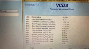 Audi DL501 / S-Tronic *Adaptation/Calibration*