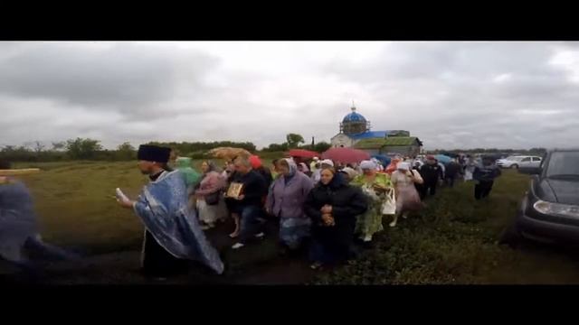 Крестный ход с иконой Божьей Матери Троеручица смотреть онлайн
