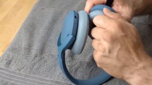 Sony WH-H910N ear pad installation by AHG