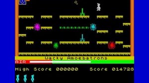 Manic Miner, ZX Spectrum Loading and Complete Walkthrough!