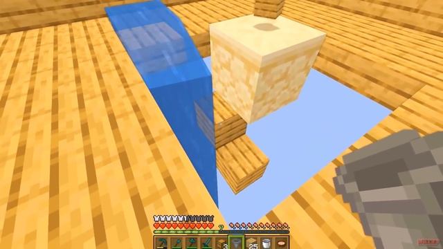 SOBREVIVI 100 DIAS em APENAS UM BLOCO no MINECRAFT! смотреть онлайн