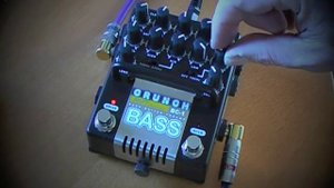 AMT Electronics BC-1 'Bass Crunch': Direct to computer via Cab Sim output.