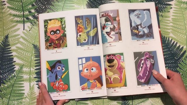 Обзор раскрасок по номерам «Pixar» tome 1// tome 2// Пиксар