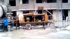 Стационарные бетононасосы в строительстве.