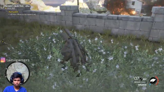 Sniper Elite 4 Tamil Live Part-1 | Tamilgamers