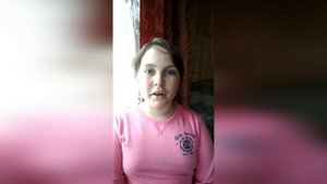 Маша Стёпкина читает стихотворение В. Брюсова "Палочка-выручалочка"