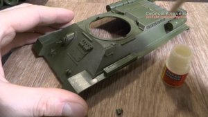 Советский средний танк Т-34/85 - Звезда простая сборка и покраска