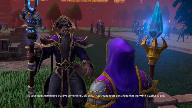 Warcraft 3 Re-Reforged: Human Campaign | Interlude: Jaina's Meeting