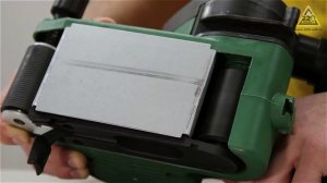 Машинка шлифовальная ленточная HAMMER LSM800A