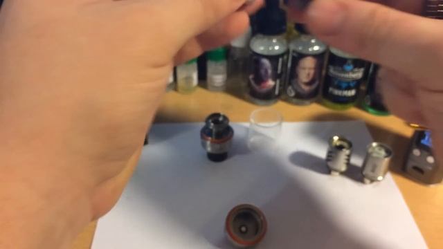 Smok TFV8, не работает RBA, испарители текут. смотреть онлайн