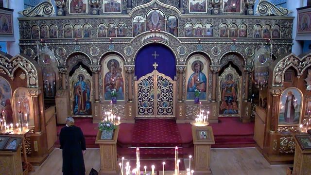 УТРЕНЯ, ЧАСЫ И ЛИТУРГИЯ ПРЕЖДЕОСВЯЩЕННЫХ ДАРОВ. СЕДМИЦА ВТОРАЯ ВЕЛИКОГО ПОСТА. 10.3.2023, 08:30