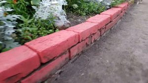 Как сделать бордюр без затрат