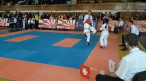Карате киокушинкай бой девочки 8-9 лет