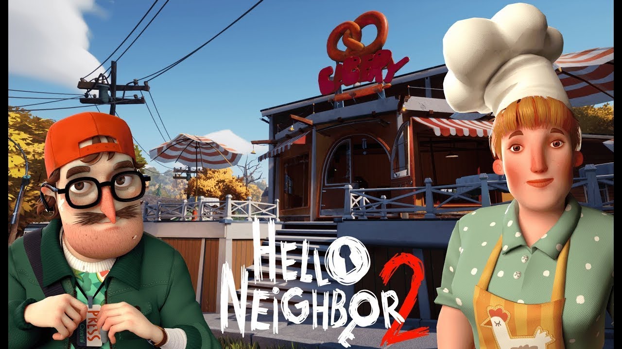 Как проходить привет сосед 2. Пекарня привет сосед 2. Hello Neighbor 2 пекарь. Пекарня из hello Neighbor 2.