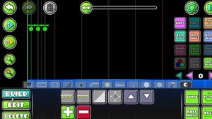 как сделать эффект nine circles (geometry dash)