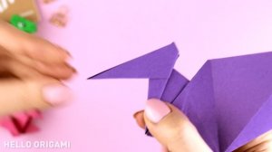 Оригами Дракон из бумаги | Origami Paper Dragon