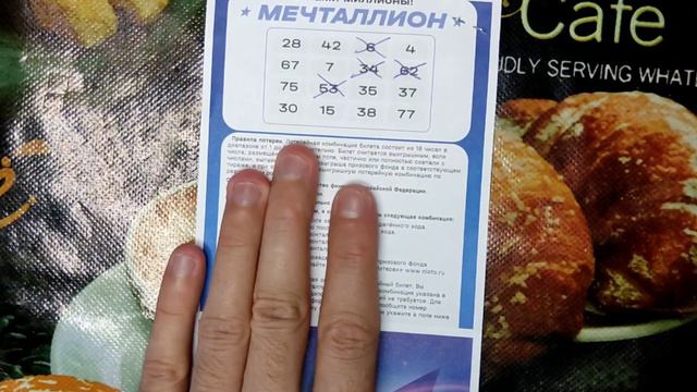 Проверить билет МЕЧТАЛЛИОН 62 тираж. 3 декабря 2023 год.