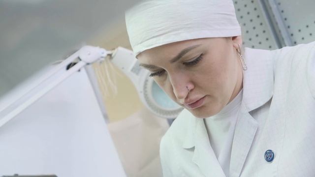 Видеоролик. Профессия в лицах Ольга Ларина, НПЦ «Полюс» Монтажник РЭА смотреть онлайн