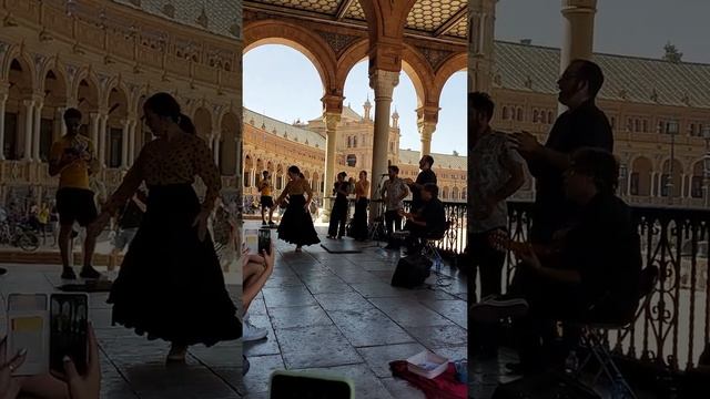Flamenco Sevilla 11 juni 2022 Plaza de España смотреть онлайн