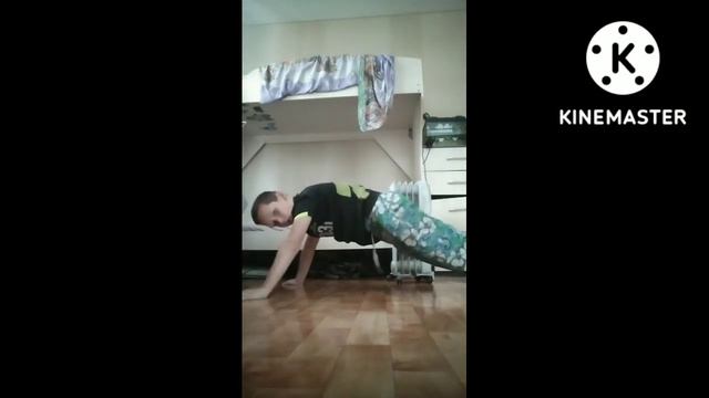 (челендж) сделал 50 отжиманий без остановки ! Пишти в комментах что делать дальше?? смотреть онлайн
