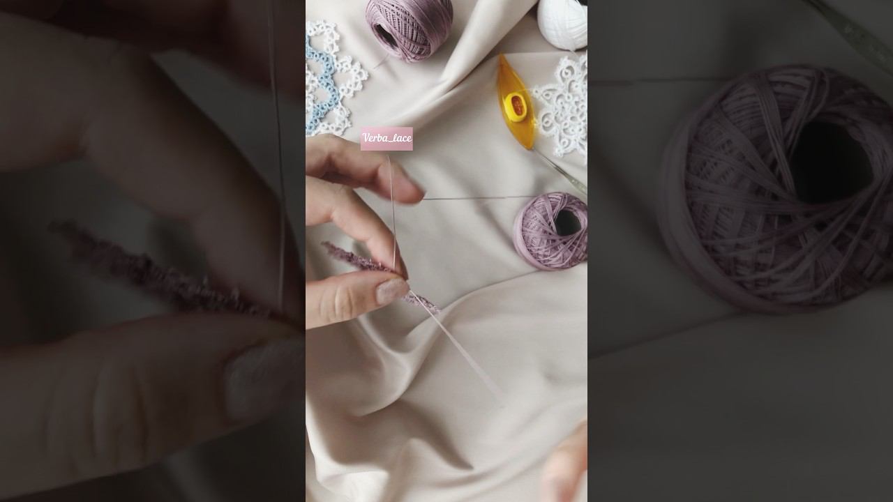 Разве такое прекрасное занятие может быть скучным? #ручная_работа #кружево #творчество смотреть онлайн