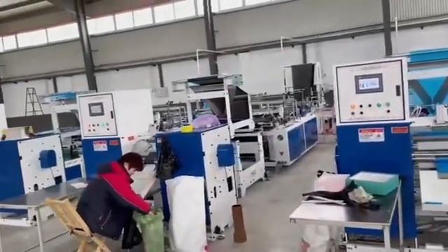 Завод по производству пакетоделательных машин (майка, фасовка, мусорный пакеты)