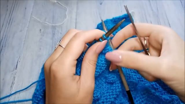 Как связать спицами снуд с шишечками | Бесплатный МК от Юлии Имукиной
