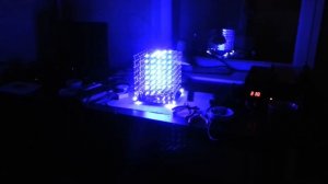 Led cube 8x8x8 DIY KIT (светодиодный куб из китайского конструктора)