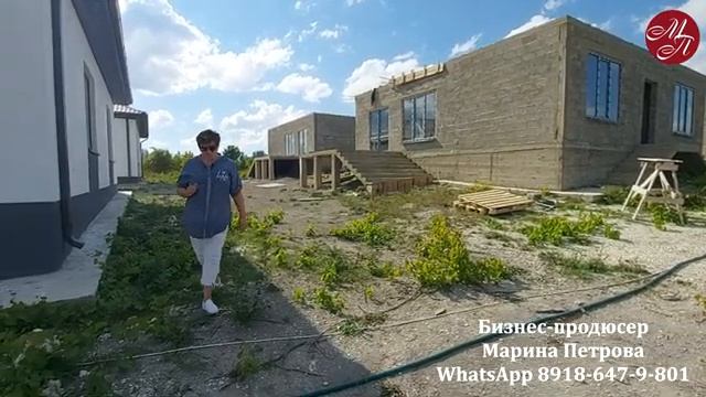 Строительство домов. Станица Натухаевская. Переезд в Краснодарский край.