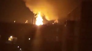 Казань, пожар на пороховом заводе