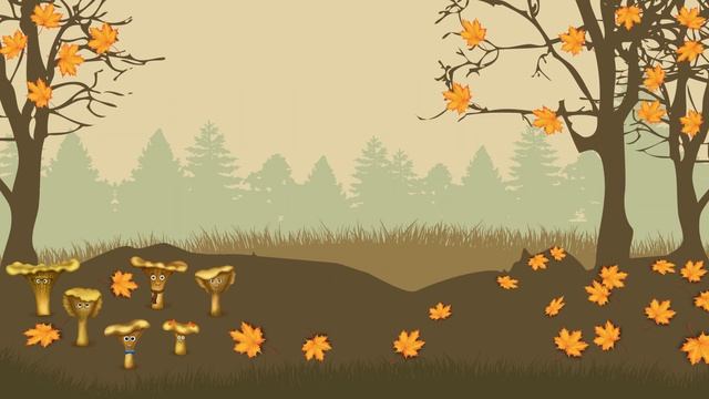 Пісня про осінь.  Пісня про гриби.  Пісні осінні для дітей. Kids Autumn Song.