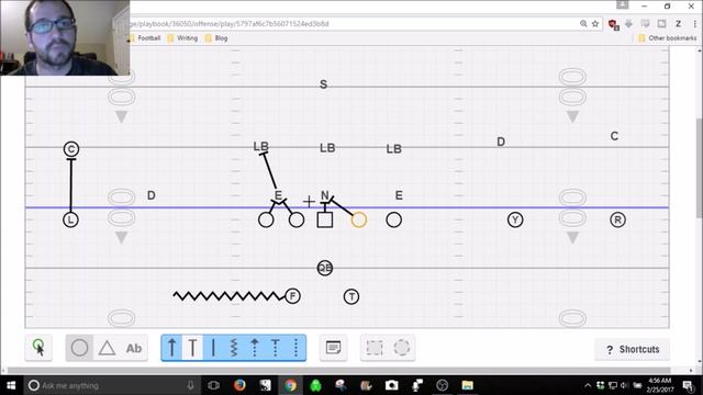 Three Simple Inside Zone Read Plays Against a 3-3 Stack смотреть онлайн