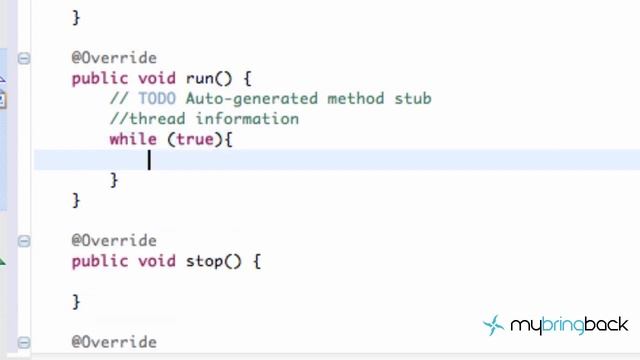 Learn Java 2.2- Game Applet- Game thread for Graphics and FPS смотреть онлайн