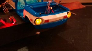 Стендовый моделизм / ЗАЗ 968М / электрификация.