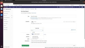 GitLab merge request example