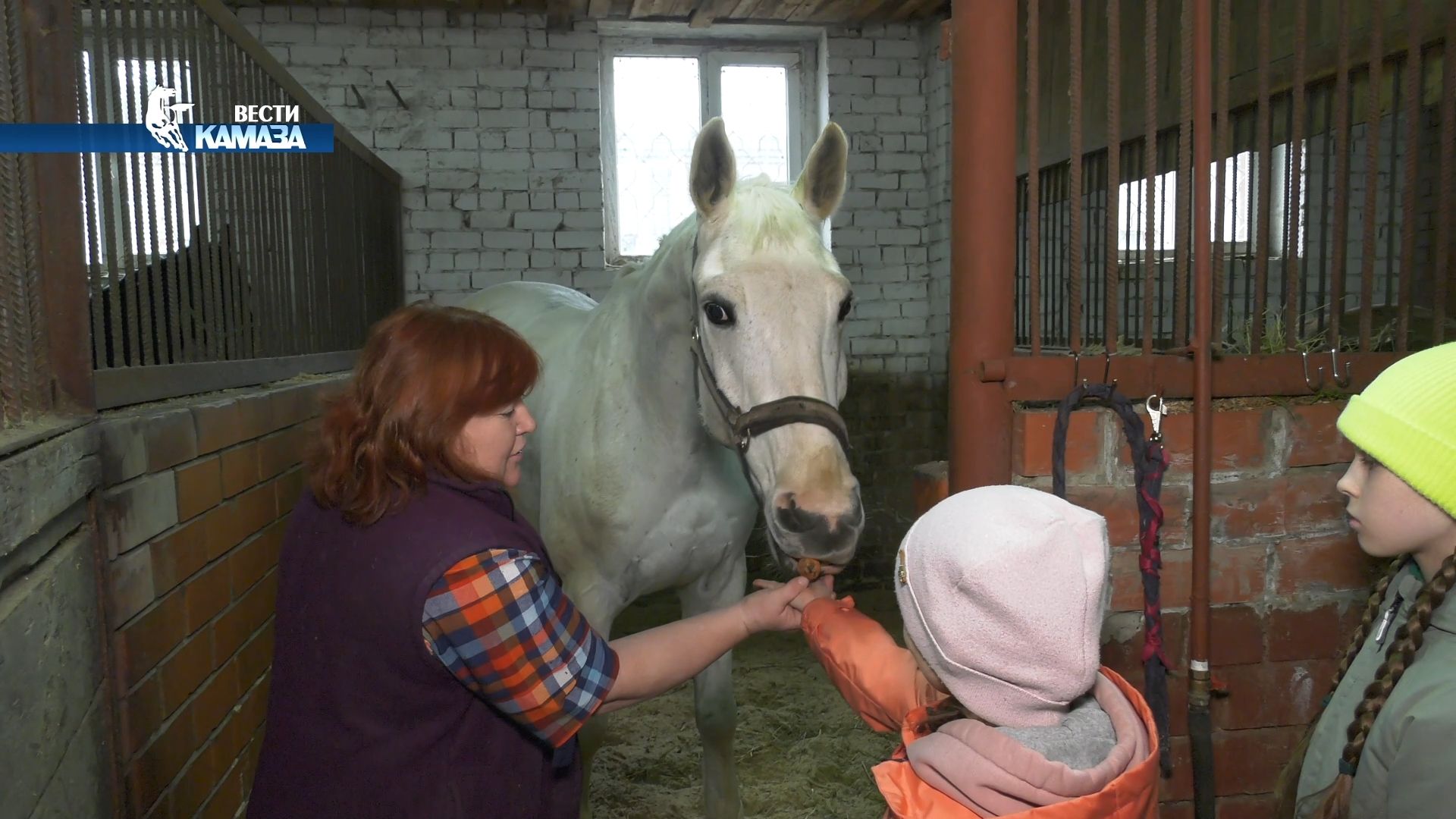 Познавательная экскурсия для детей камазовцев — в конноспортивной школе «Тулпар»