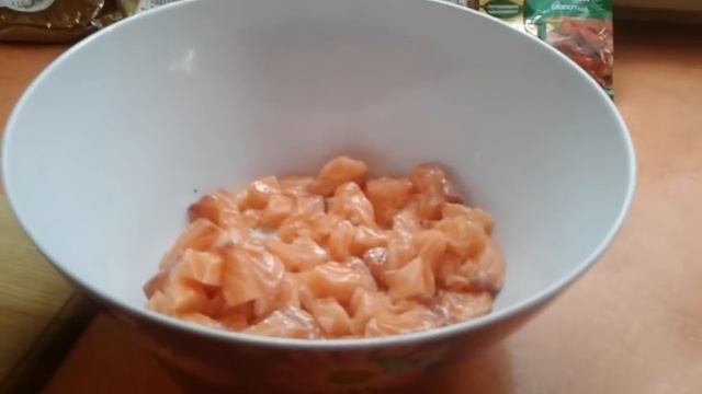 САЛАТ "ХЕ ИЗ КРАСНОЙ РЫБЫ " ♡ смотреть онлайн