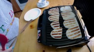 Адыгейский сыр в гриле Tefal ПП! Вкусный и полезный завтрак или перекус!