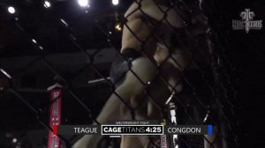 JACK CONGDON WOWS IN PRO DEBUT! Jack Congdon Vs Paul Teague | Cage Titans 56