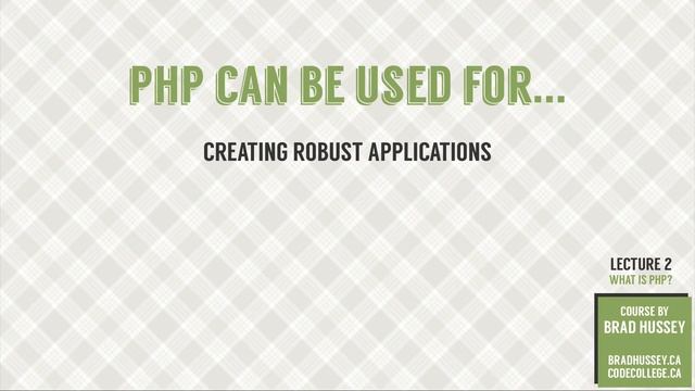 What is PHP? [#2] Code Dynamic Websites with PHP