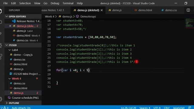 Javascript arrays смотреть онлайн