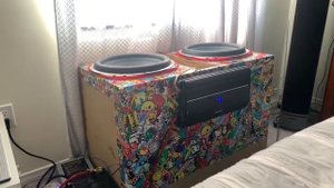 Басс тест сабвуфера на 500w.